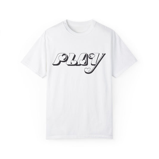 Play Graphic Unisex Garment-Dyed T-Shirt