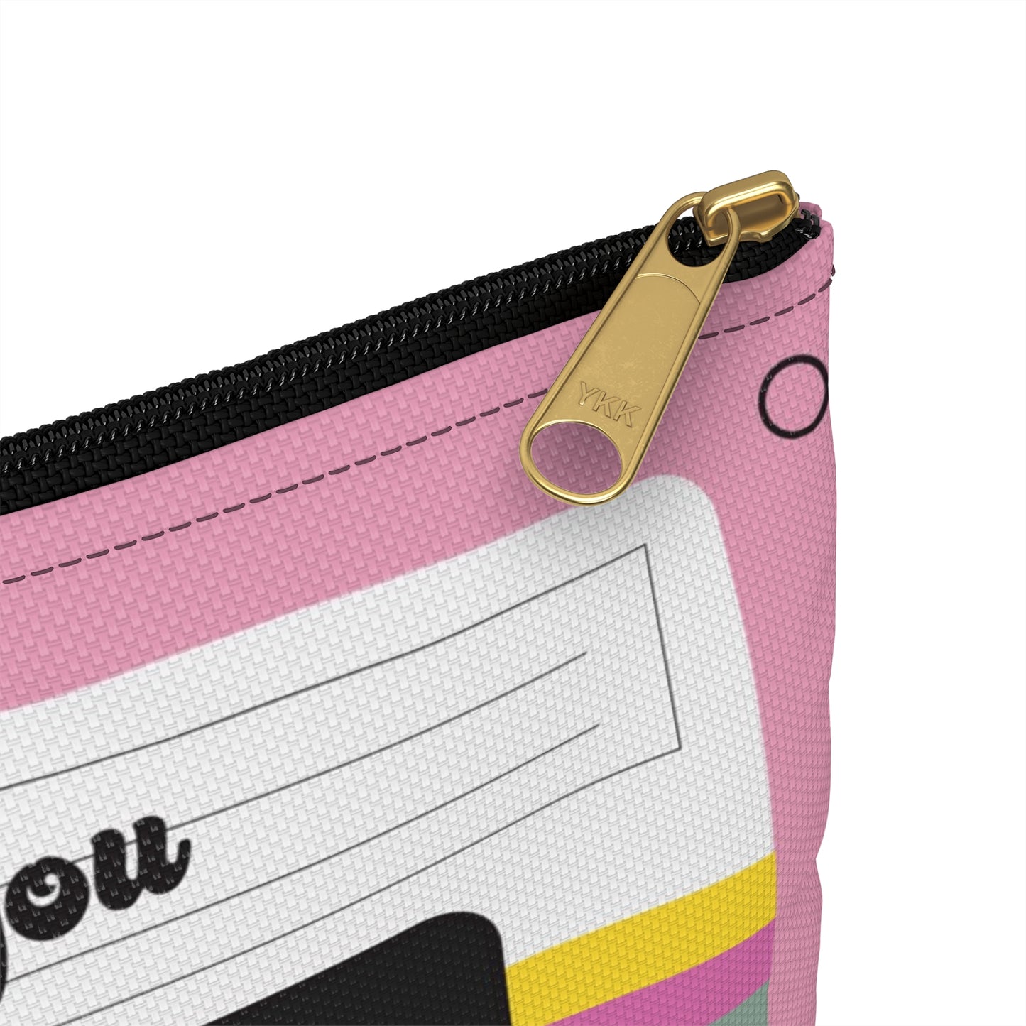 Retro Cassette Tape Accessory Pouch small- Summer Vibes for You