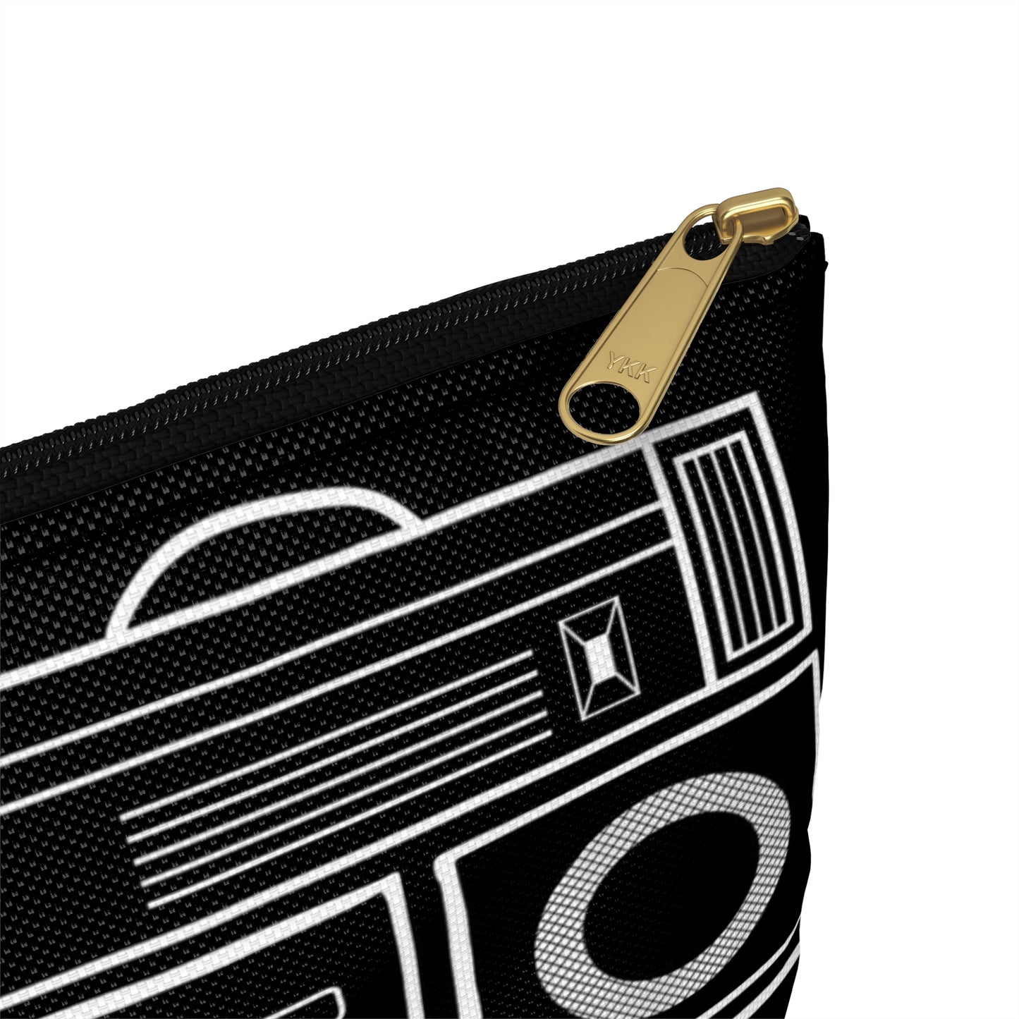 Retro Boom Box Accessory Pouch - Perfect for Music Lovers and Trendsetters