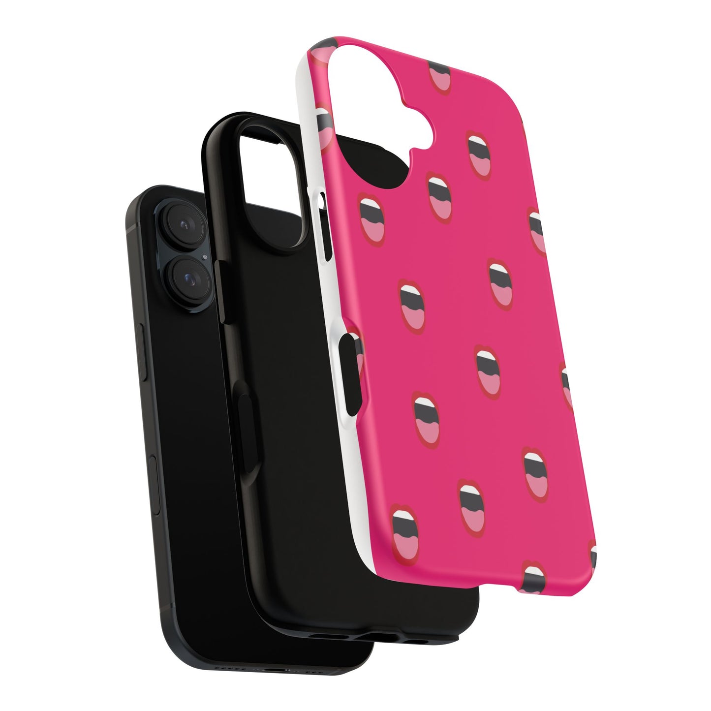 Fun Lip Print Phone Case - Tough Cases