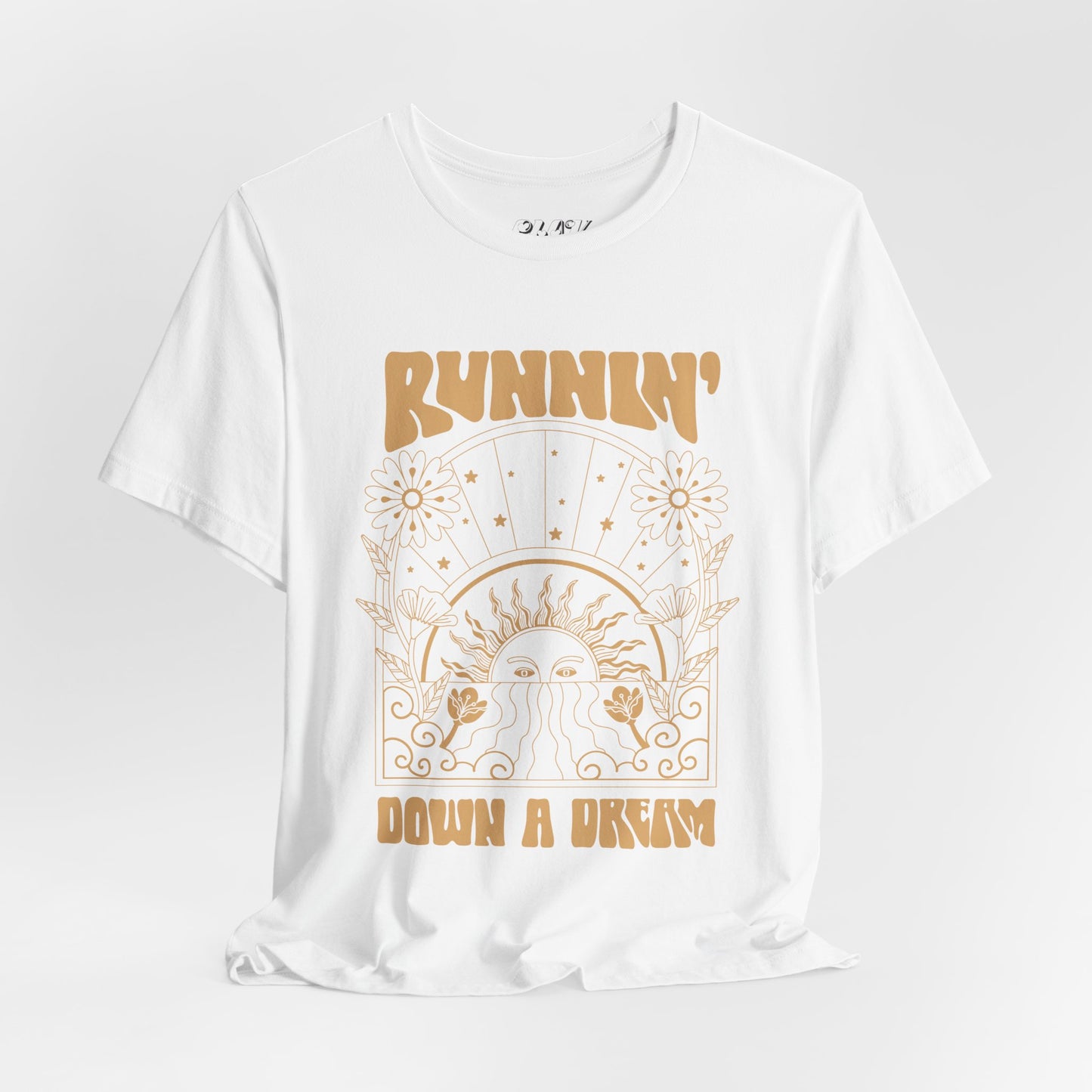 Runnin' Down a Dream Unisex Jersey Tee - Vintage Style Graphic Tee for Dreamers