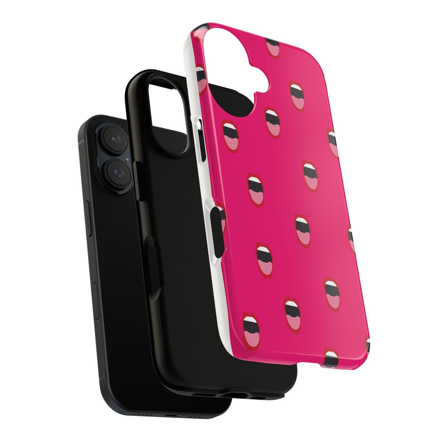 Fun Lip Print Phone Case - Tough Cases