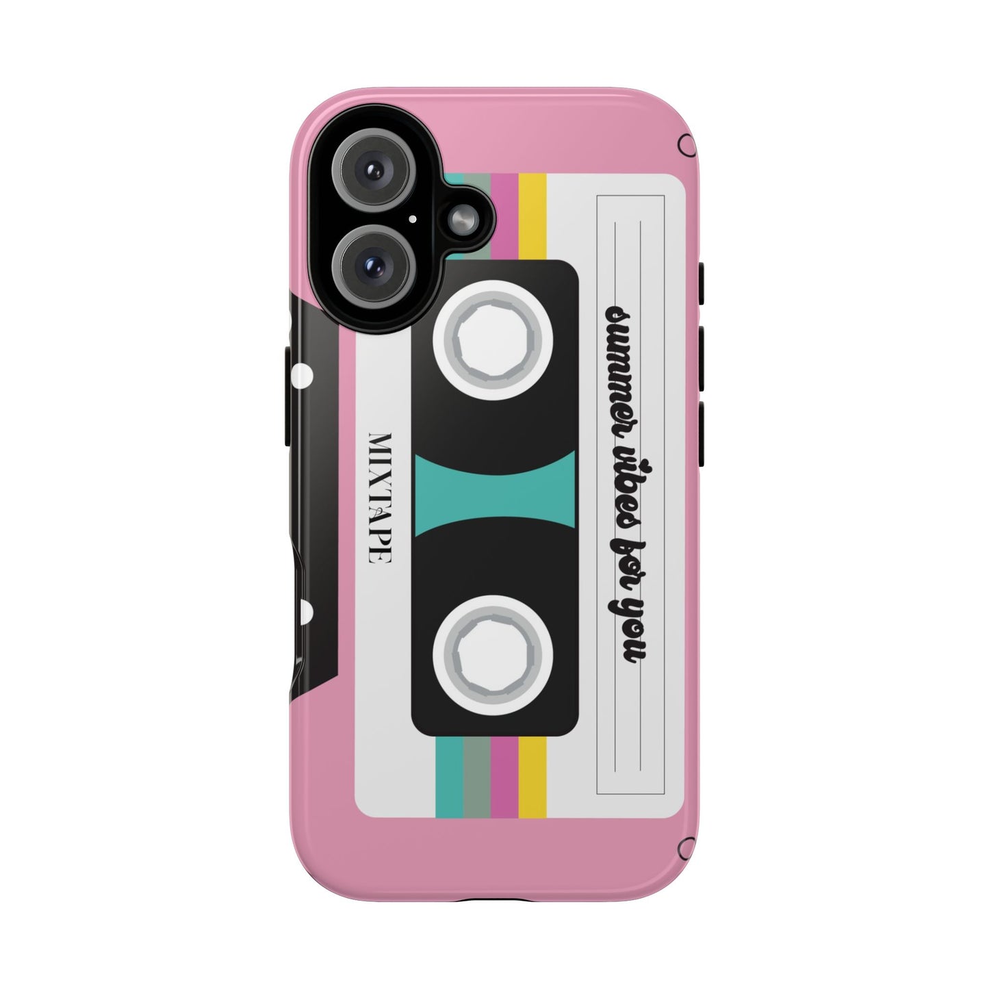 Retro Cassette Tape Phone Case - Summer Vibes