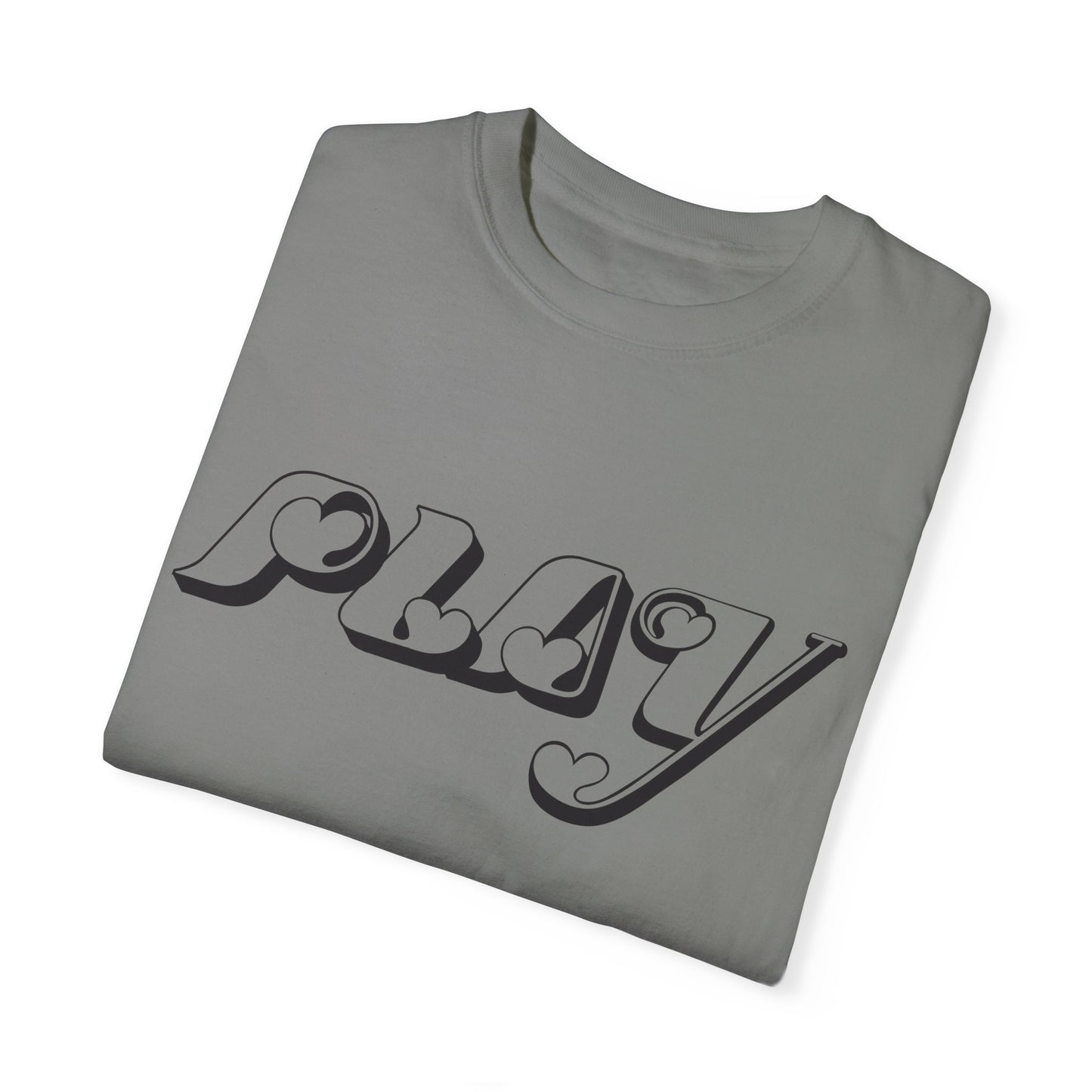Play Graphic Unisex Garment-Dyed T-Shirt