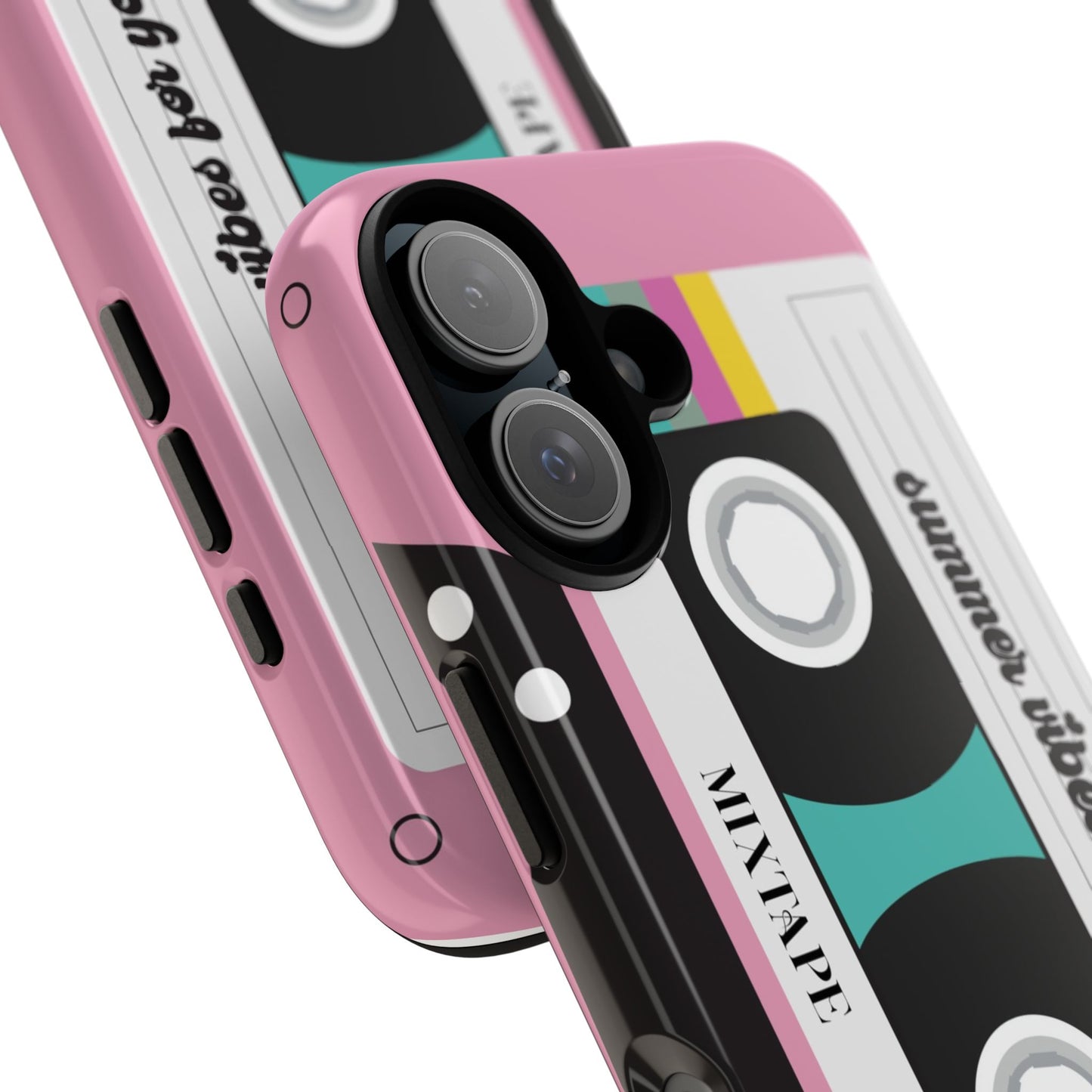 Retro Cassette Tape Phone Case - Summer Vibes