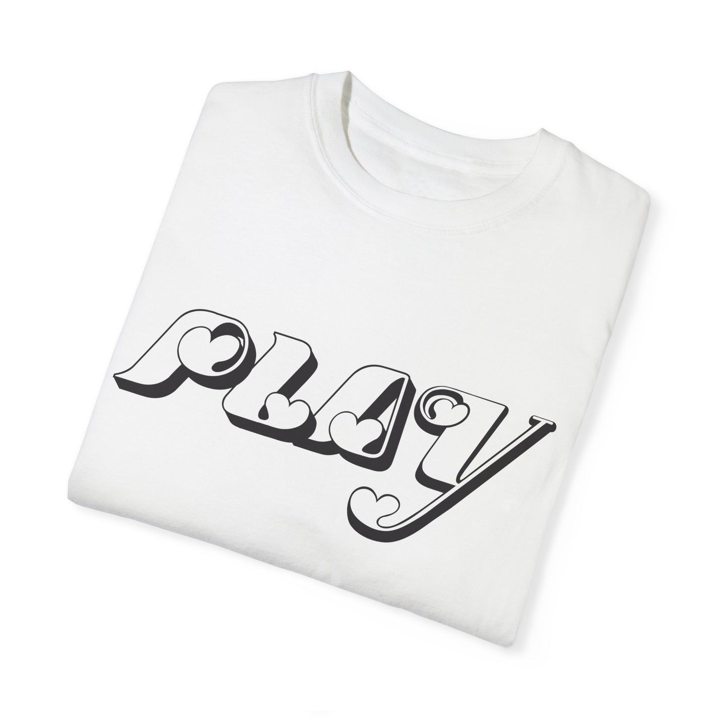 Play Graphic Unisex Garment-Dyed T-Shirt