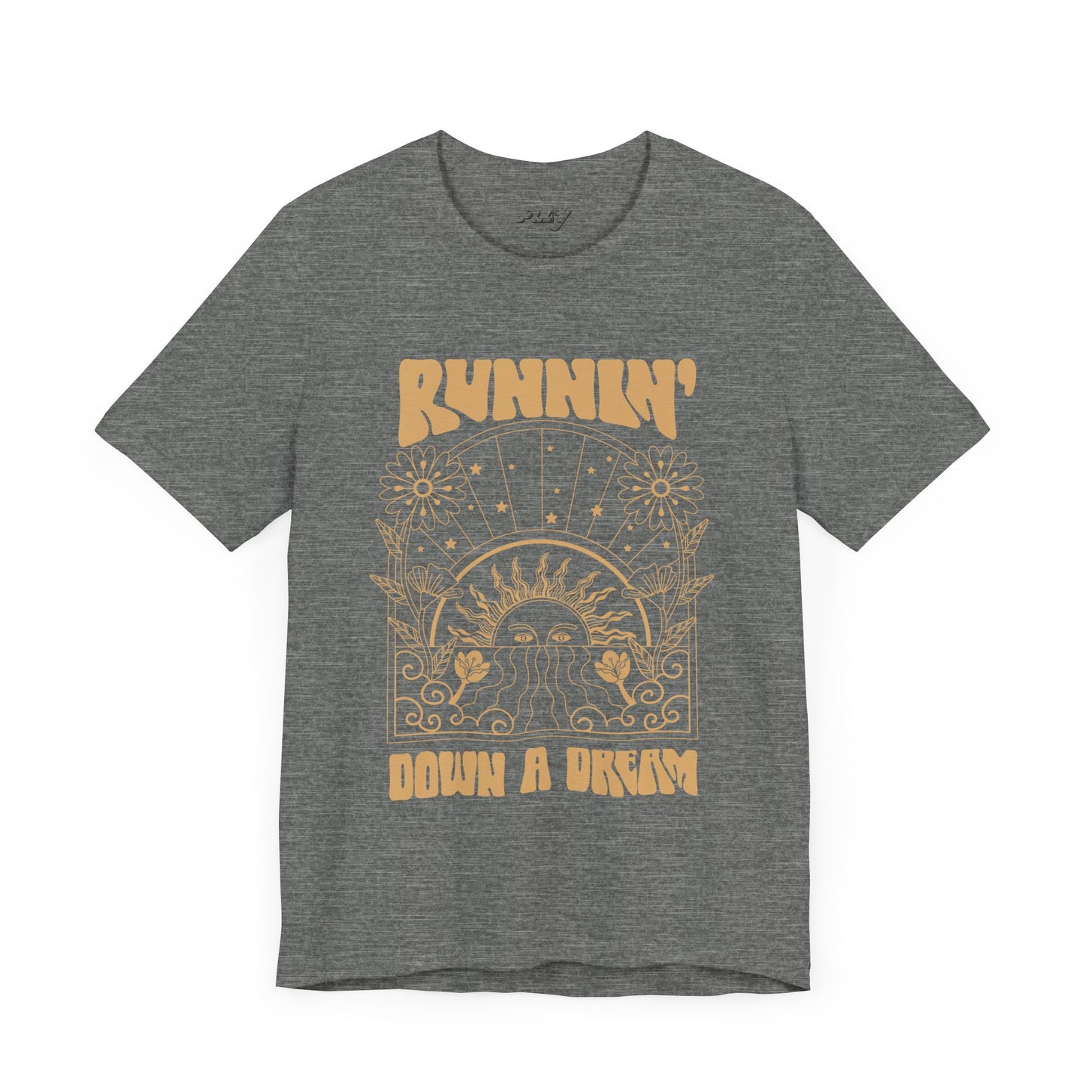 Runnin' Down a Dream Unisex Jersey Tee - Vintage Style Graphic Tee for Dreamers