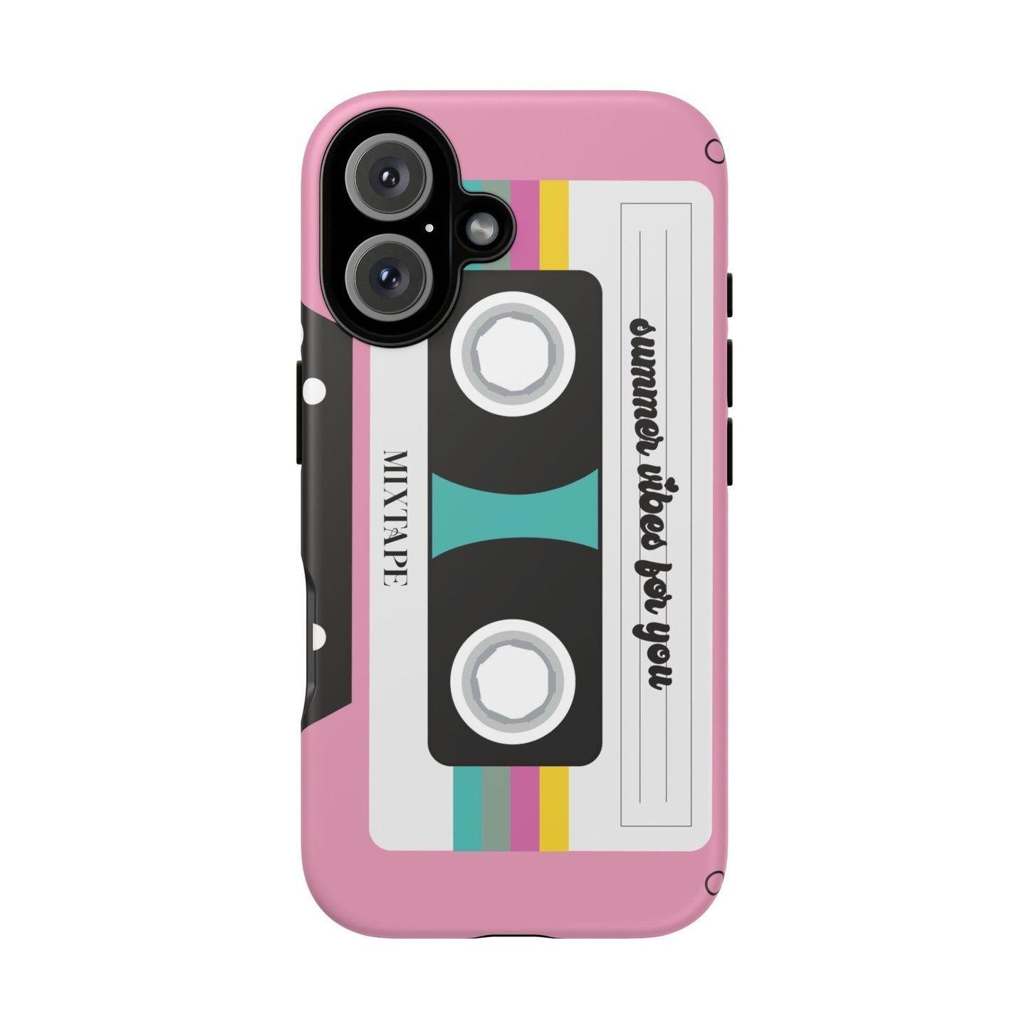 Retro Cassette Tape Phone Case - Summer Vibes