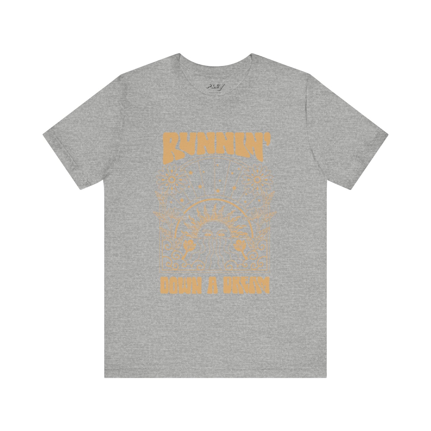 Runnin' Down a Dream Unisex Jersey Tee - Vintage Style Graphic Tee for Dreamers