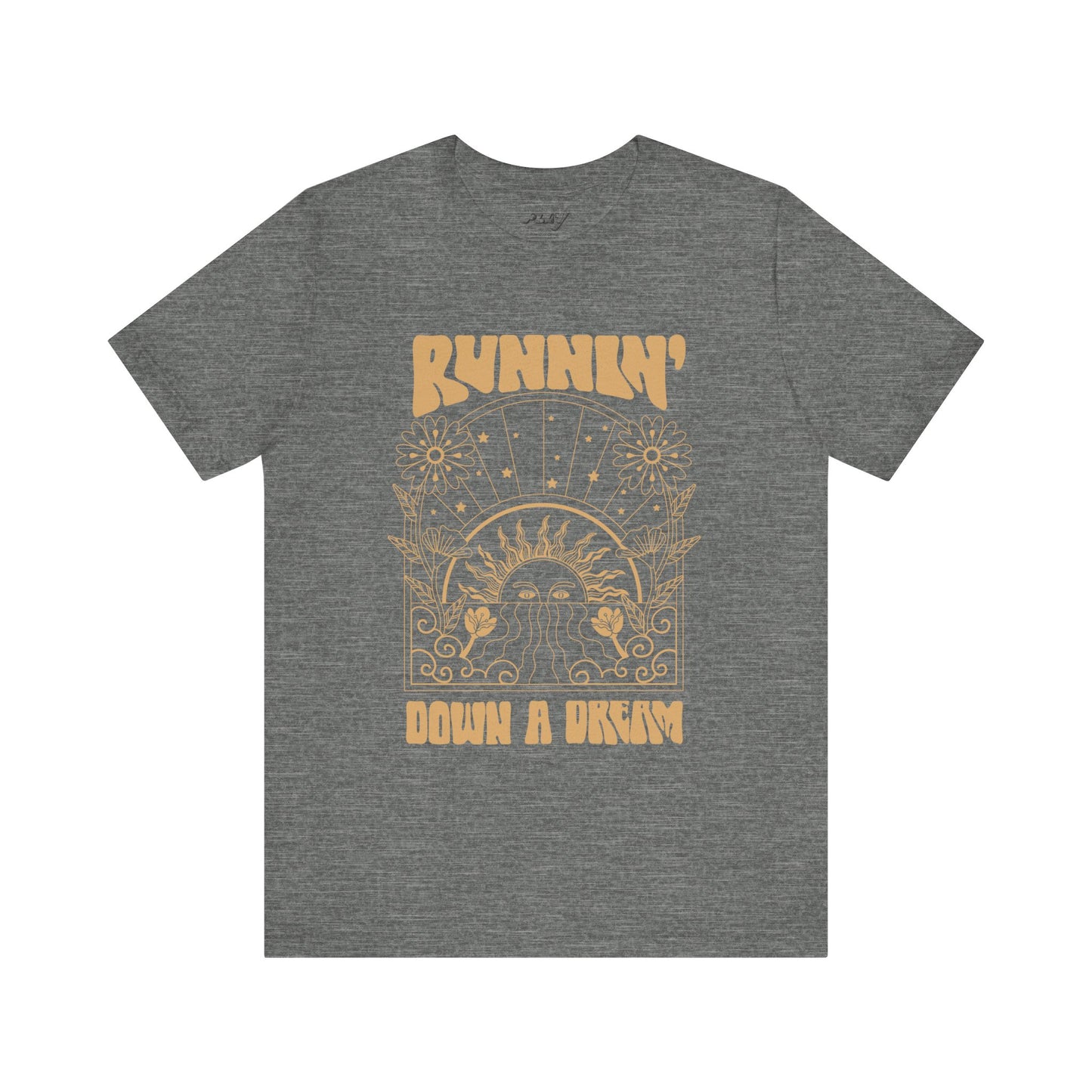 Runnin' Down a Dream Unisex Jersey Tee - Vintage Style Graphic Tee for Dreamers